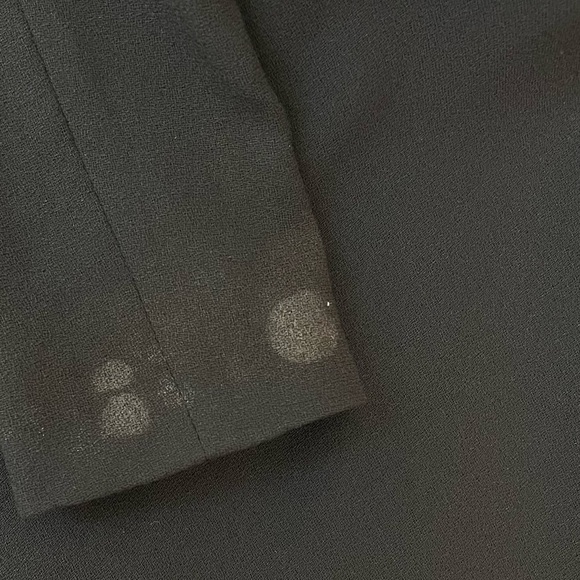 DEADSTOCK VINTAGE RENA LANGE BERGDORF GOODMAN WOOL LONG SLEEVE KNEE LENGTH DRESS - Picture 15 of 15